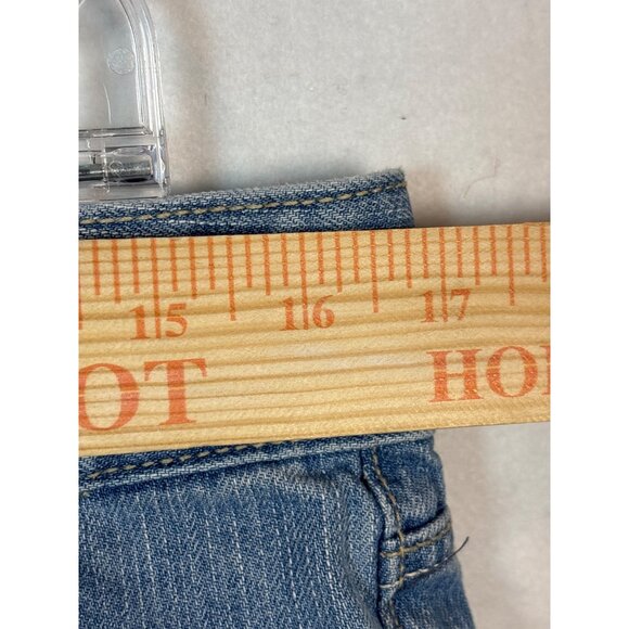 Old Navy Denim Cargo Shorts With Button Pockets Size: 10 - Picture 3 of 10